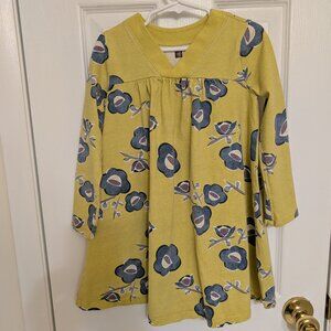 tea chartreuse dress